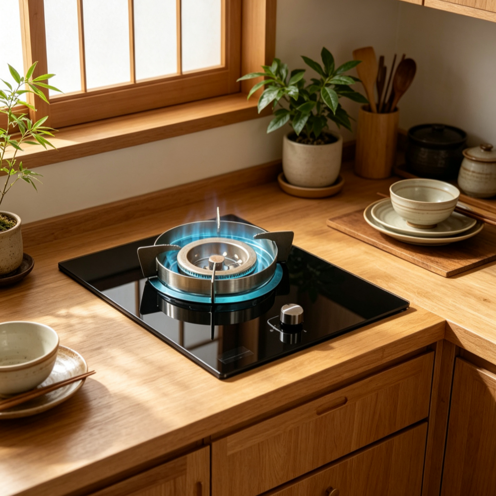 ALK Single-Burner Stove: Clean, Efficient Cooking Without Blackened Pots