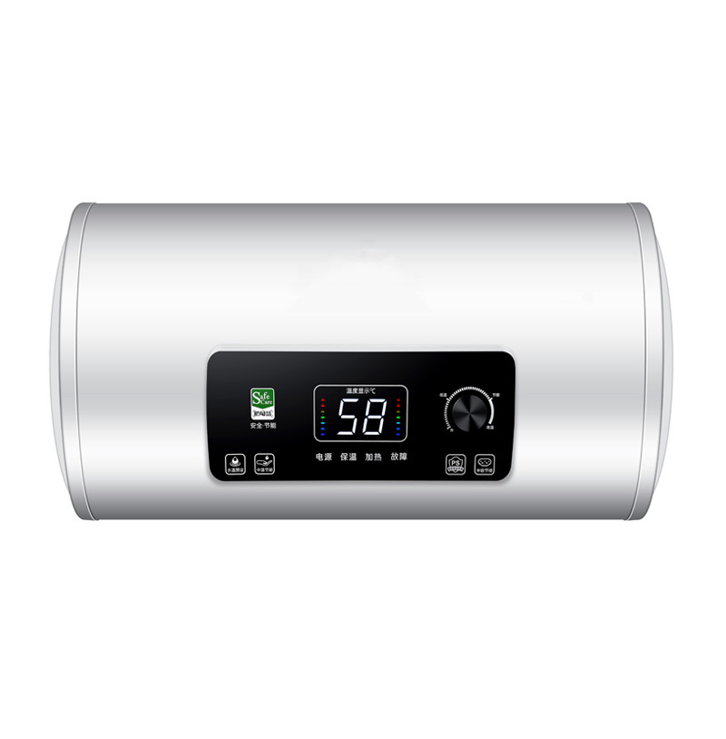 High Quality Electric Water Heater 220V 2.0kW White with Big LCD display for Bathroom