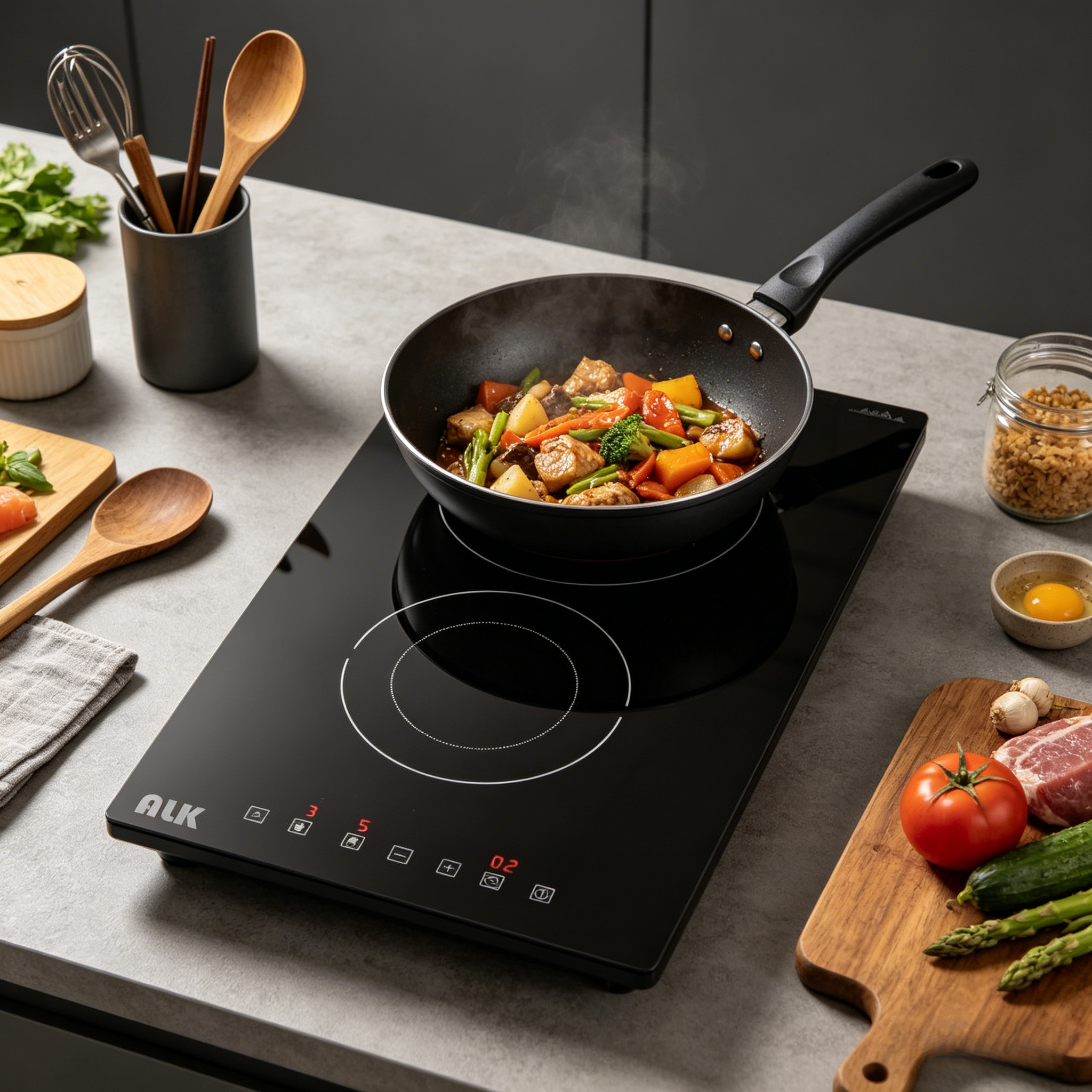 ALK-GE12-18 Portable outdoor Induction Cooker